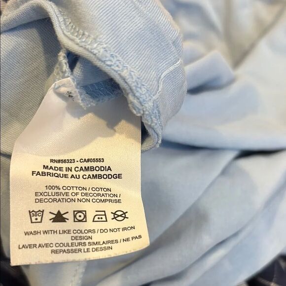 Nike Boys Light Blue Tee Size M - Picture 4 of 4